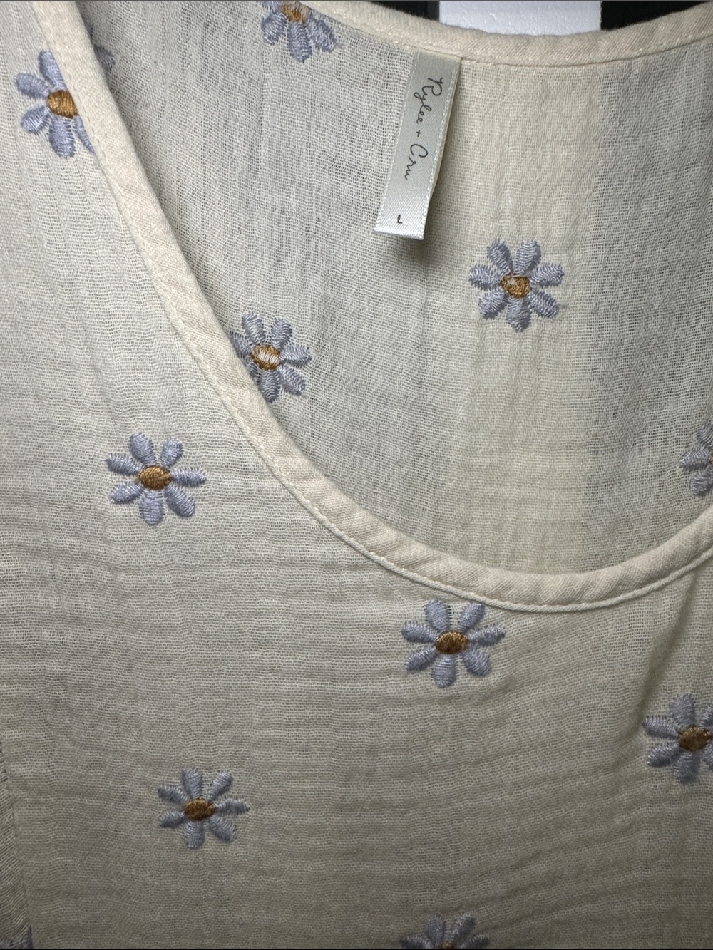 Women’s Rylee + Cru Avery Dress | Blue Daisies - Picture 2 of 2